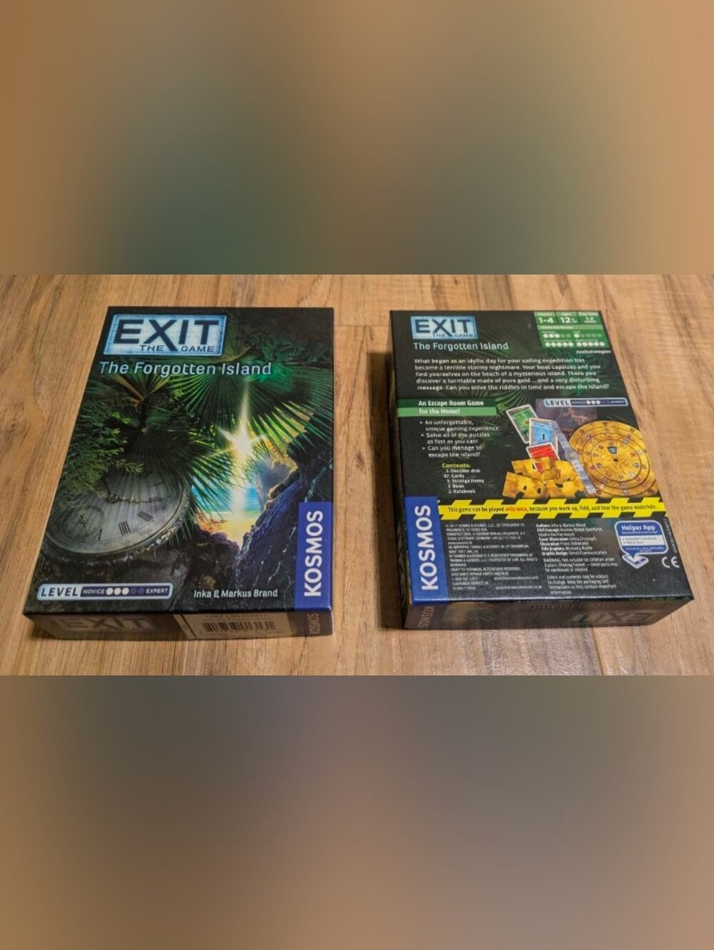 EXIT The Forgotten Island Tabletop Board Game by KOSMOS